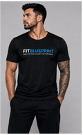 FitBlueprint Men’s Performance Lifestyle Tee- Black or Grey